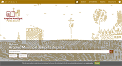Desktop Screenshot of pesquisa.arquivo.cm-pontedelima.pt